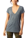 Alternative Woman T-shirt Grey Size M Organic Cotton