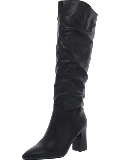 Madden Girl Fairfield Womens Faux Leather Pointed Toe Knee-high Boots In Multi