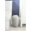 Umbra Twirla, 2.4 Gallon Trash Can With Swing-top Lid In Grey