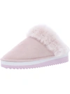 CIRCUS BY SAM EDELMAN ELIZA WOMENS FAUX FUR LINED COZY SCUFF SLIPPERS