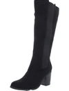 Sugar Willetta Womens Zipper Pull On Knee-high Boots In Black