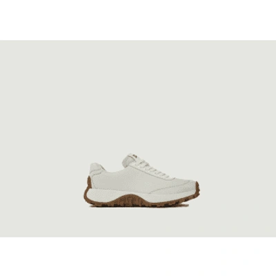 Camper Drift Trail Leather Low-top Sneakers In White