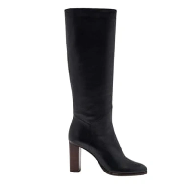 Ba&sh Ciry Mid-calf Length Boots In Black