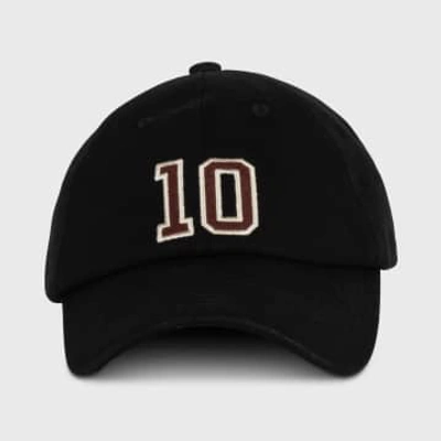 10days Fleece Cap 10 In Black