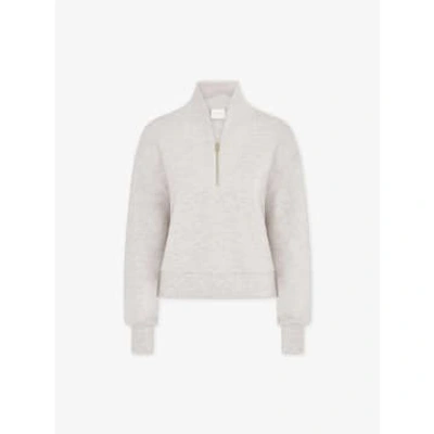 Varley Davidson Sweatshirt In Ivory