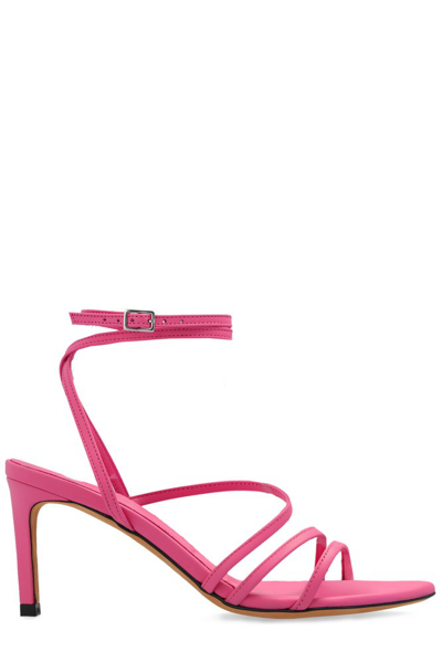 Iro Ido 70mm Leather Sandals In Pink