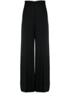 MOSCHINO HIGH-WAISTED WIDE-LEG TROUSERS