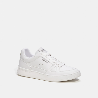 Coach Outlet Clip Court Low Top Sneaker In White