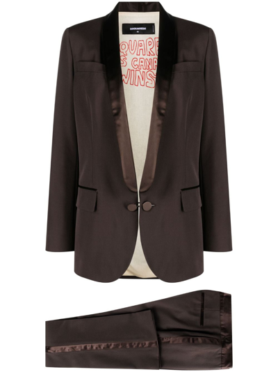Dsquared2 Shawl-lapels Single-breasted Suit In New