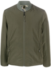 Ps By Paul Smith Ripstop Reversible Bomber Jacket In Green
