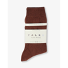 Falke Womens Brandy Brushed Mid-calf Cashmere And Wool-blend Knitted Socks