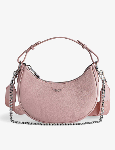 Zadig & Voltaire Zadig&voltaire Womens Cosy Moonrock Grained-leather Shoulder Bag 1 Size In Cosy
