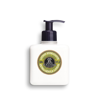 L'occitane Shea Butter Hands & Body Verbena Extra-gentle Lotion 10.1 Fl oz In White