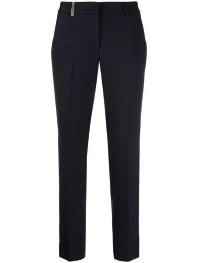 Peserico Cigarette Trousers In Black