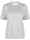 Armarium Mélange Wool-blend T-shirt In Gray