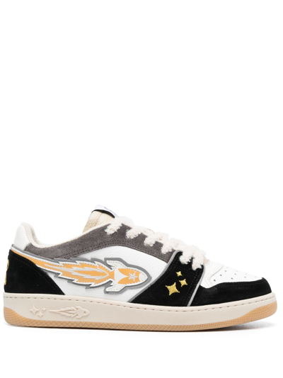 Enterprise Japan Rocket-detail Low-top Sneakers In Multicolore