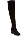 Seychelles Gifted Suede Womens Zipper Leather Over-the-knee Boots In Black