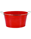 TWINE TWINE BIG RED GALVANIZED METAL TUB