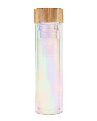 PINKY UP PINKY UP BLAIR IRIDESCENT GLASS TRAVEL INFUSER MUG