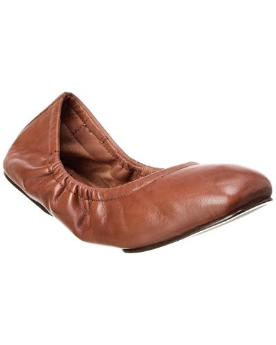 Seychelles Amelia Leather Ballet Flat In Brown