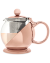 PINKY UP PINKY UP SHELBY ROSE GOLD WRAPPED TEAPOT & INFUSER