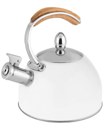 Pinky Up Presley White Tea Kettle