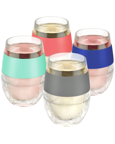 Host Set Of 4 Wine Freeze Cooling Cups