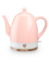PINKY UP PINKY UP (ACCESSORIES) NOELLE PINK CERAMIC ELECTRIC TEA KETTLE
