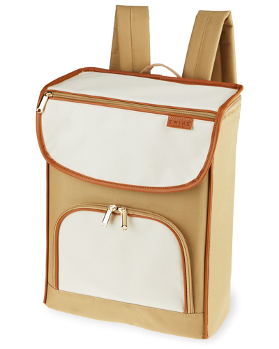 Twine Cooler Backpack In Beige