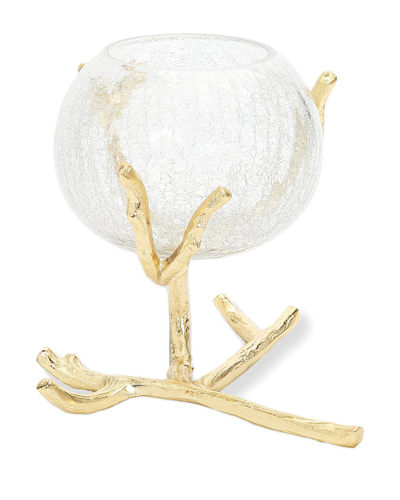 Alice Pazkus Gold 2 Branch Centerpiece