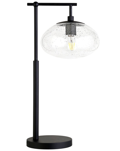 Abraham + Ivy Blume Arc Table Lamp In Black