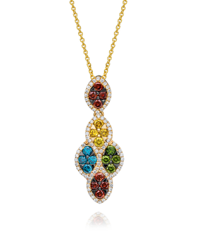 Le Vian 14k Honey Gold 0.99 Ct. Tw. Diamond Pendant Necklace