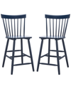 Safavieh Providence Bar Stool In Navy