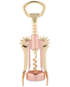 Twine Copper And Gold Winged Corkscrew In Copper