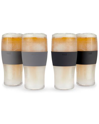 HOST HOST BEER FREEZE COOLING CUPS (SET OF 4)