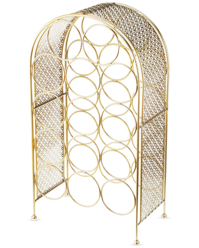 TWINE TWINE TRELLIS 14 BOTTLE WINE RACK