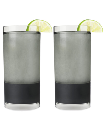 Host Highball Freeze Cooling Cups In Black