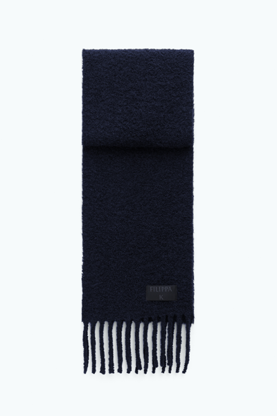 Filippa K Boucle Scarf In Black