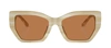 Tory Burch Cat-eye Frame Sunglasses In Brown