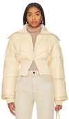 L'ACADEMIE RYLEE CROPPED PUFFER