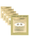 Dr Dennis Gross Skincare Derminfusions Lift + Repair Eye Mask 1 Pack / 4 Pairs In Beauty: Na