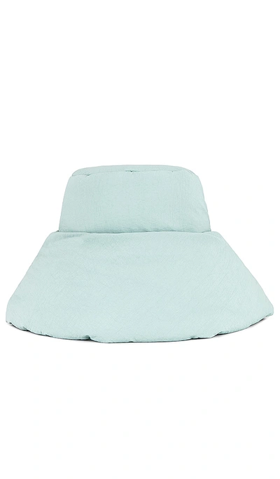 Ruslan Baginskiy Puffer Bucket Hat In Mint