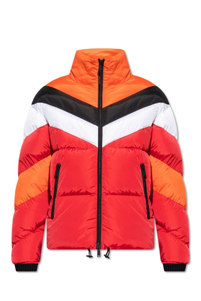 Dsquared2 Feather-down Padded Jacket In Red