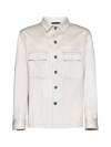 Z ZEGNA ZEGNA OASI BUTTONED STRAIGHT HEM SHIRT