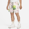 Nike Mens  Club Cherry Blossom Mesh Shorts In White