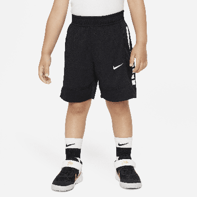 Nike Babies' Elite Shorts Toddler Dri-fit Shorts In Black