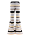 Palm Angels Women Striped Trouser With Lurex Effect In Multicolor