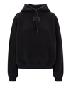 Alexander Wang Essential Terry Hoodie In Black