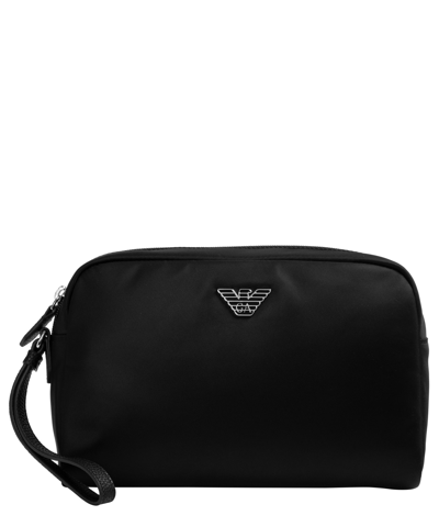 Emporio Armani Toiletry Bag In Black