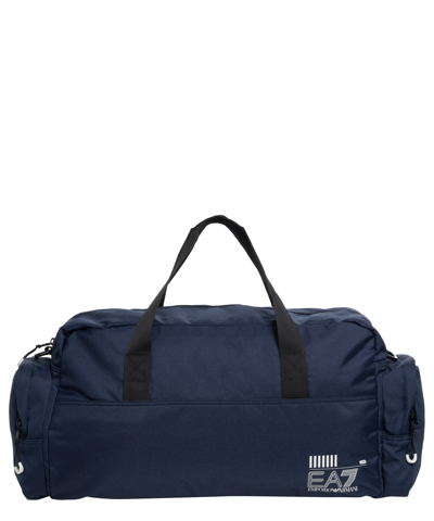 Ea7 Train Core Gym Bag In Blue